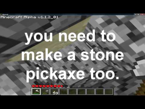 how to i make a torch in minecraft