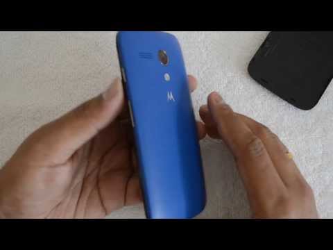 how to remove the back cover of moto g