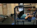World Champion Rower Bronwen Watson training with the MyoQuip MyoThrusta World Champion Rower Bronwen Watson training with the MyoQuip MyoThrusta