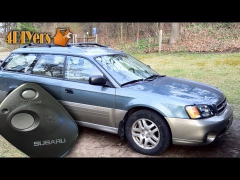 DIY: Subaru Keyless Entry Horn Enable/Disable