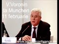 Discursul lui Vladimir Voronin de la Munchen