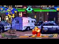 X-Men Vs. Street Fighter - Charlie-Cyclops Playthrough 1/2