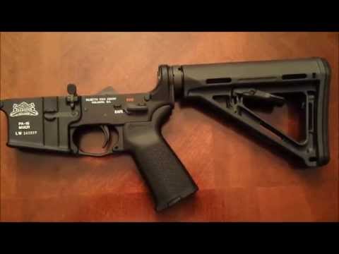 how to paint ar lower