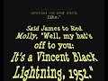 Richard Thompson - 1952 Vincent Black Lightning live Richard Thompson - 1952 Vincent Black Lightning live