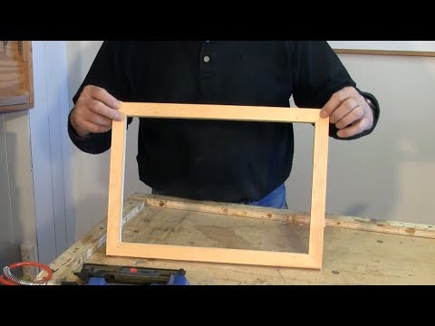 making picture frames - Making picture frames with a sliding mitre or chop saw is easy when you know the secrets of frame making and understand how to set up the saw to make perfect...
