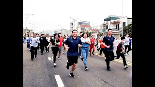Phường Yên Thanh: Phát động cuộc vận động "Toàn dân rèn luyện thân thể theo gương Bác Hồ vĩ đại” và Ngày chạy Olympic vì sức khỏe toàn dân