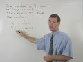Watch Video from YourTeacher.com - Math Problem Solver Watch Video from YourTeacher.com - Math Problem Solver