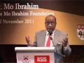 RSIS Distinguished Public Lecture by Dr. Mo Ibrahim