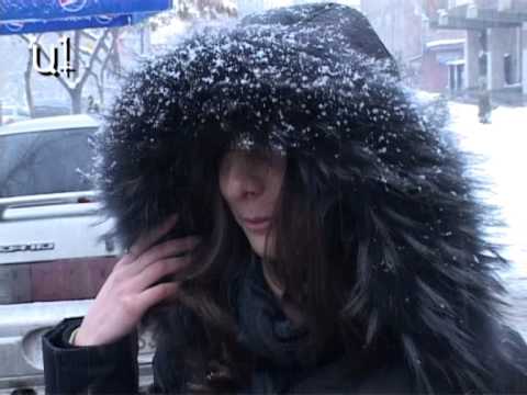Քաղաքացին մերկասառույցի վրա