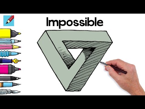 how to draw impossible triangle