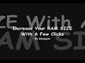  ram more pc performance faster upgrade boost bboyjcm computers better windows hdd hard disk tutorial computer trick