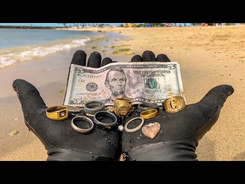video-linktoworks-I Found 9 Wedding Rings Underwater in the Ocean While...