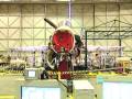 Time lapsed film of Active Aeroelastic Wing (AAW) Wing Loads Test