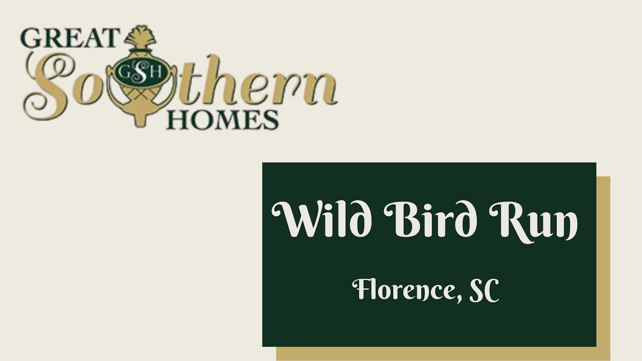 Wild Bird Run Great Southern Homes