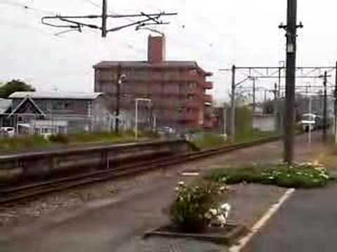 上り783系にちりん　大在通過
