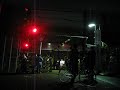 中央線高架切り替え工事　一番踏切の最後