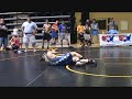 Lane Lettich (OK) dec. Jesse Nieto (NM) at Schoolboy 136 in freestyle at 2011 Southern Plains Regionals in Hays, Kansas