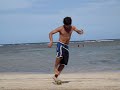 Footbal tricks in Brazil Morro de Sao Paulo 2007