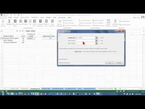 how to perform if function in excel