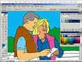 photoshop , colorear un dibujo videotutoriales.es