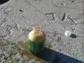 Mentos and Diet pepsi experiment