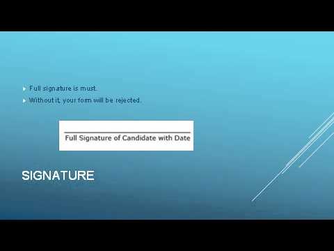 how to fill amie application form