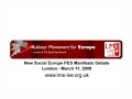 EU - Henning Meyer on Social Europe and Globalisation