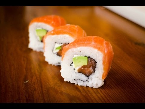how to de skin raw salmon