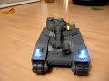 BobPanda RC Baneblade Part6. hull mounted turret installed.