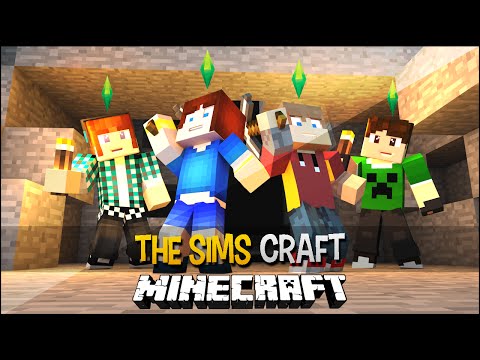 The Sims Craft Ep.53 - Campeonato de Mineração !! - Minecraft