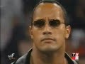 wwf: the rocks return july 30th 2001! 1/2