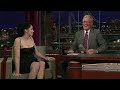 Sarah Silverman David Letterman Late Show