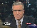 sen clinton this is unforgivable! olbermann special comment