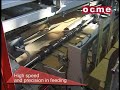 OCME - Wraparound packer running at 70 packs per minute OCME - Wraparound packer running at 70 packs per minute