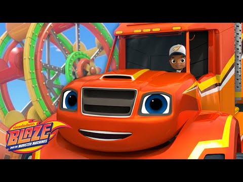 Big Rig Blaze vs. Pirate Bighorns! | Blaze and the Monster Machines