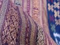 Laos textile hand weaving !!