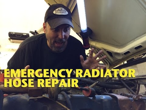 how to patch radiator hose