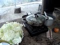 Dinner with Tayan people