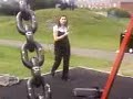 Just us lot being random at a park during a free! =)