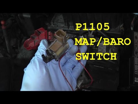 How to Test and Replace the Map / Baro Switch P1105 HD