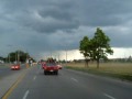 non severe london ontario storm that produced a wall cloud