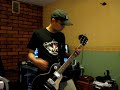 My fingers were sweating blood after this one :D But it was really fun to play. I'm using a Davis Les Paul copy and PodXT =)