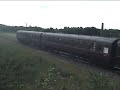 D7076 on the East lans Railway at Burrs heading north from Bury creating heavy clag as it accelerates towards Summerseat on the diesel gala on Saturday 5th July 2008