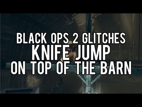 Black Ops 2 Glitches: On top of Barn Knife Jump on Farm!