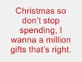 christmas list simple plan