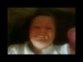 me wearing devil teeth