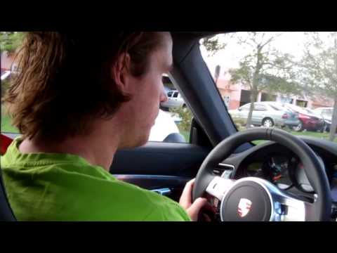 2012 - Malisse Test Drives 911 Porsche In Delray Beach