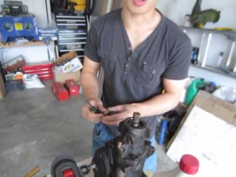how to bleed vy power steering