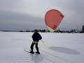 Kiting in Cocagne, New Brunswick - 03-23