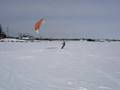 Kiting in Cocagne, New Brunswick